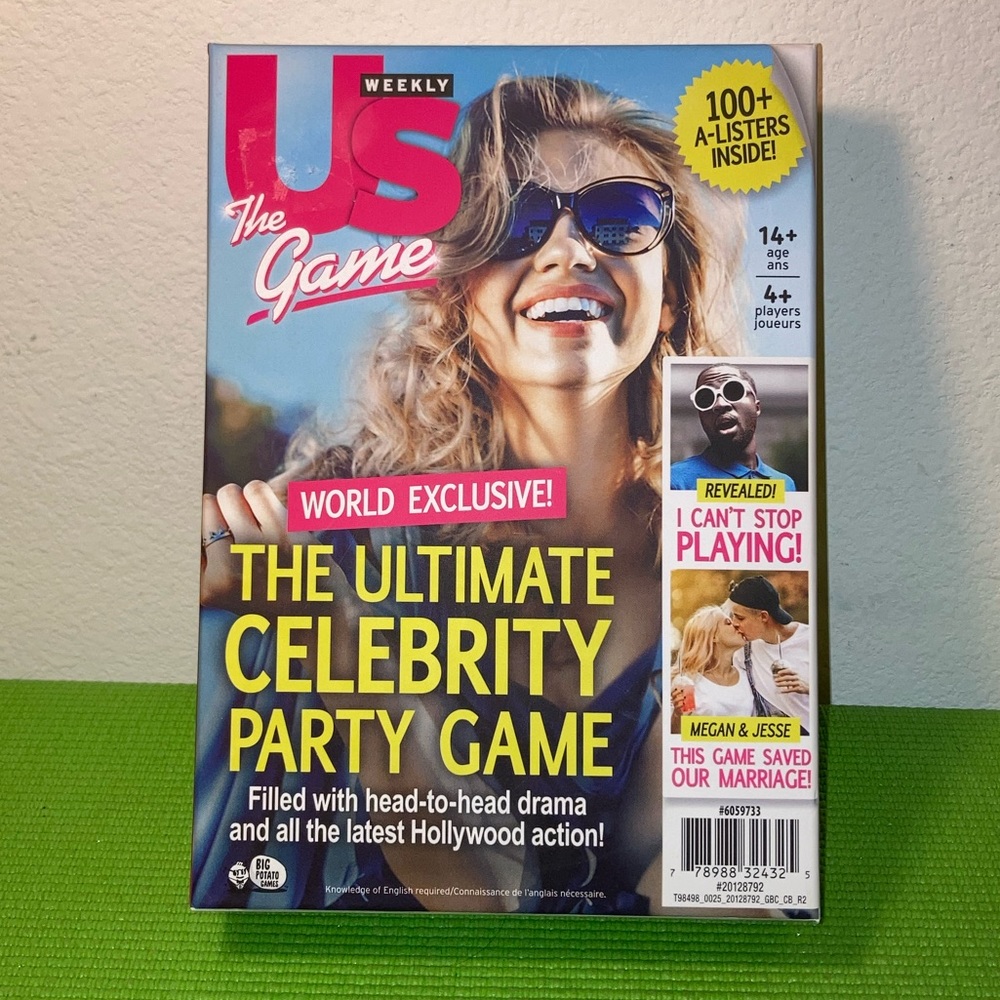 New & Sealed US Weekly Magazine THE GAME - NEW Party CELEBRITY PARTY Board Game